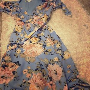 Maxi floral dress